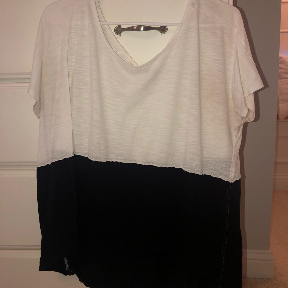 Free people oversized tee size medium